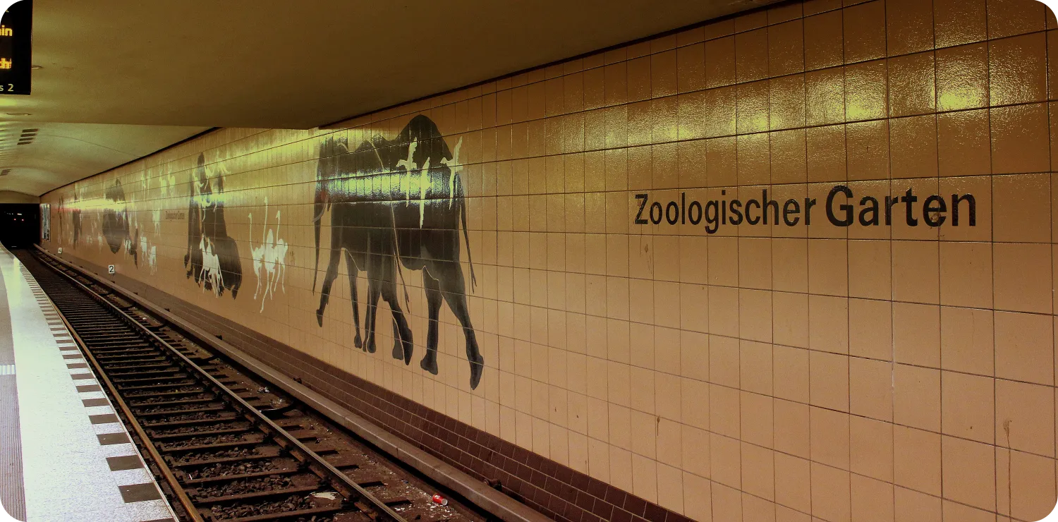 La stazione dello Zoo di Berlino